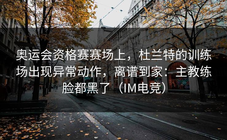 奥运会资格赛赛场上,杜兰特的训练场出现异常动作,离谱到家:主教练脸都黑了(IM电竞) 奥运会资格赛赛场上,杜兰特的训练场出现异常动作,离谱到家:主教练脸都黑了(IM电竞)